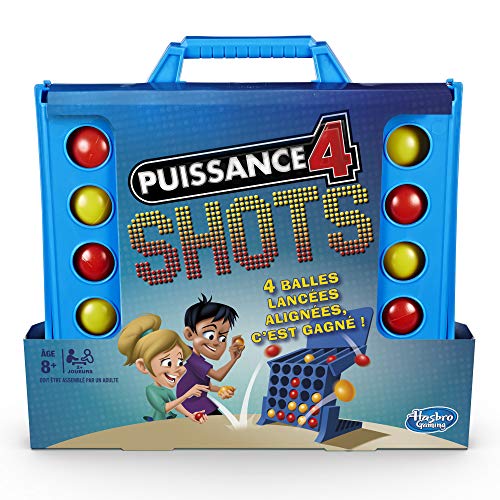 Juegos Infantiles Hasbro Gaming – Potencia 4 Shots – Juego de Societe E3578101 Multicolor