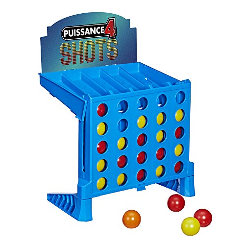 Juegos Infantiles Hasbro Gaming – Potencia 4 Shots – Juego de Societe E3578101 Multicolor