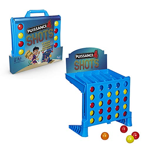 Juegos Infantiles Hasbro Gaming – Potencia 4 Shots – Juego de Societe E3578101 Multicolor