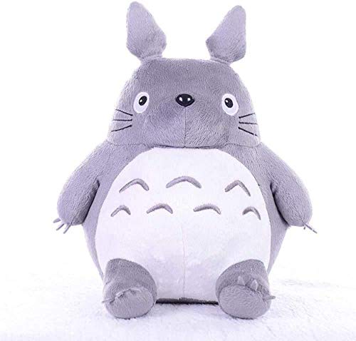 Juguete de Peluche Muñeca Totoro Linda Boda Prensa Muñeca Niños Cumpleaños Niña Niños Juguetes Totoro Muñeca Almohada Totoro Peluche Juguete,Gris,60CM