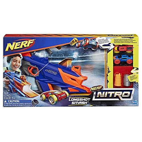 Juguete lanzador Longshot Smash de Nerf Nitro, ref: C0784EU40