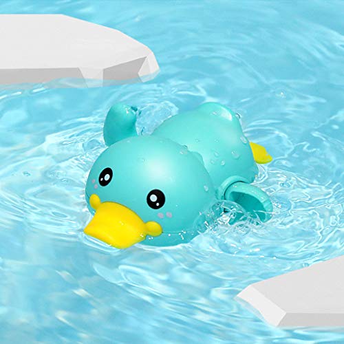 Juguetes de baño, patos de seguridad de plástico, animales para jugar en la bañera, juguetes de relojería, juguetes de piscina de baño, regalos para niños