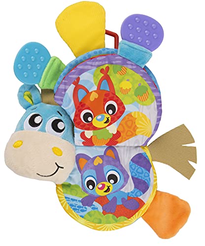 Juguetes Playgro Libro musical en forma de caballo Klipp Klapp, Juguete para bebés, A partir de 3 meses, Libre de BPA, Colorido, 40219