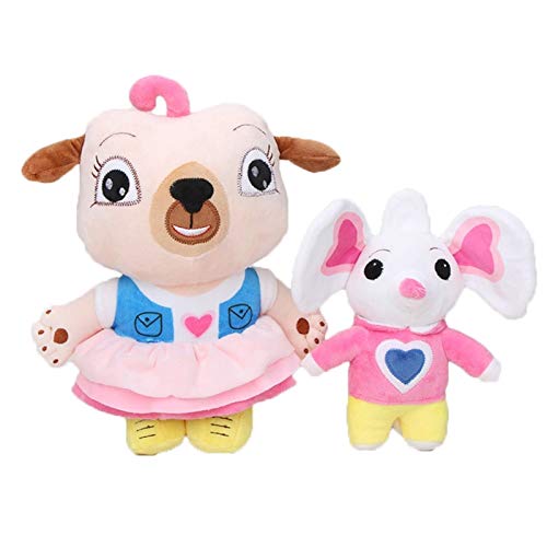 JUNQIAOMY Juguetes de Peluche 20cm Muñeca de Peluche Lindo Animal Mouse Ratón Suave Relleno Juguete Chip Potato Peluche Toys Muñeca Niños Navidad (Color : 2pcs 2pcs)