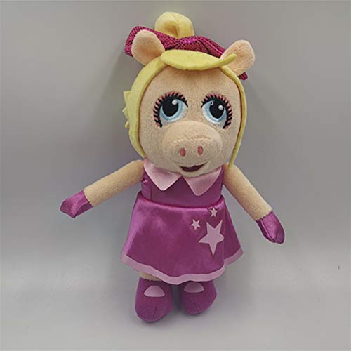 JUNQIAOMY Juguetes de Peluche Película clásica Miss Piggy Llush Toy Toys Toys Muñeca Muñeca Dé a su Hijo un Regalo de cumpleaños (Color : Pink)