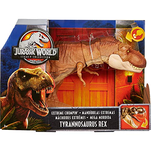 Jurassic World - Legacy Tiranosaurio Rex, Dinosaurio de Juguete (Mattel FLN76)