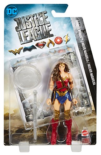 JUSTICE LEAGUE Figura básica Wonder Woman Core Suit (Mattel FGG63)