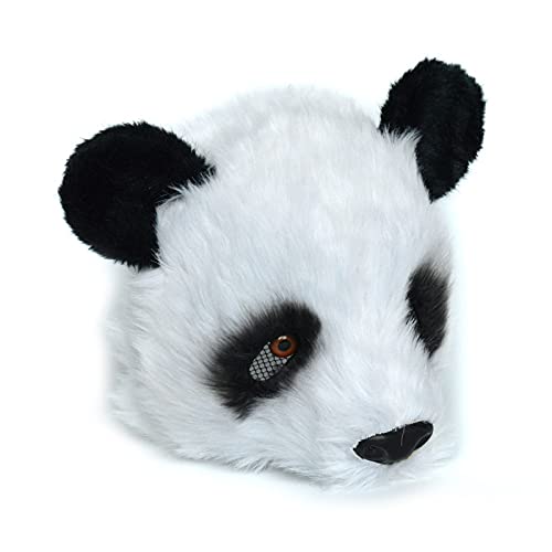 K99 Máscara Animal Halloween Halloween Carnaval Party Halloween Horror Props Cosplay Party Mask Mascarada para Adultos,Panda