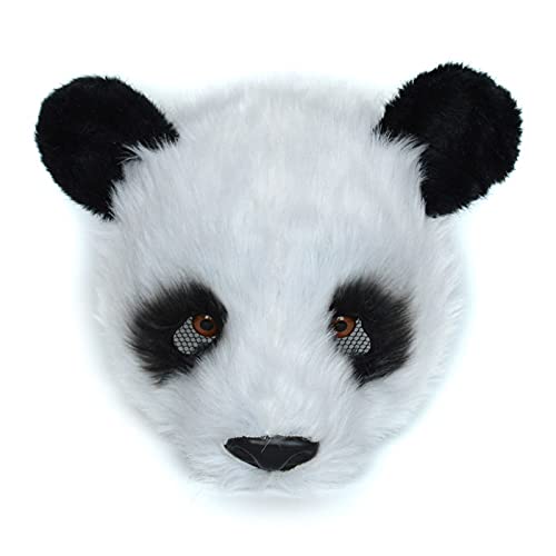 K99 Máscara Animal Halloween Halloween Carnaval Party Halloween Horror Props Cosplay Party Mask Mascarada para Adultos,Panda