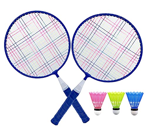 KanCai Set de bádminton para niños Kit Ligero de bádminton para niños Juguetes de bádminton con para el Juego de Deportes de Playa al Aire Libre