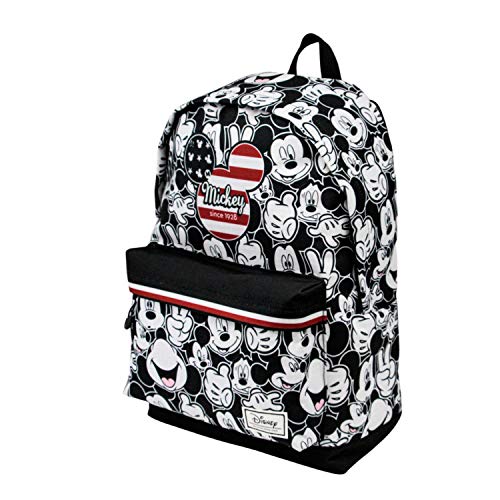 KARACTERMANIA Mickey Mouse U.S.A.-Mochila Freetime HS 1.1, Multicolor