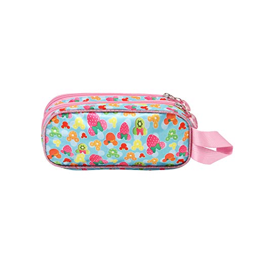 Karactermania Minnie Mouse Frutas - Estuche Portatodo 3D Doble, Multicolor