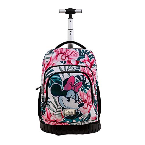 KARACTERMANIA Minnie Mouse Paradise-Mochila Trolley Travel GTS, Multicolor