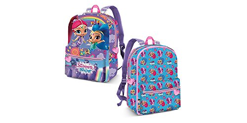 KARACTERMANIA Shimmer Y Shine Rainbow Mochila Infantil, 40 cm, Azul