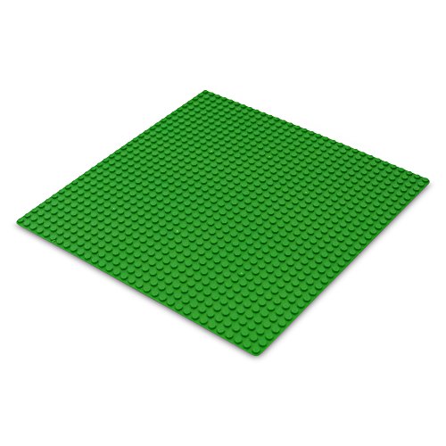 Katara-Placa de Construcción 25,5x25,5cm / 32x32 Pernos-Compatible con Lego, Sluban, Papimax, Q-Bricks, Color 1 x Verde, (0730133655661)