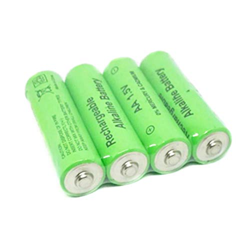 Katigan 8 Piezas 1.5V AA 3000Mah BateríA Alcalina Recargable + 8 Piezas 1.5V AAA 2100Mah BateríA Alcalina para Juguete De Luz Led Mp3