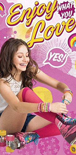 Kids Licensing – wd18051 – Toalla de Playa – Soy Luna – Enjoy y Love