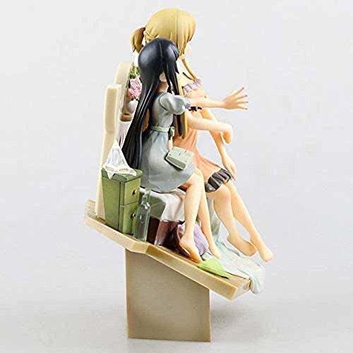 KIJIGHG Figuras de Juguete de Anime Sword Art Online Yuuki Asuna Yui Madre e Hija Figura de Anime Figuras de acción Modelo de Personaje de Anime 20,5 cm