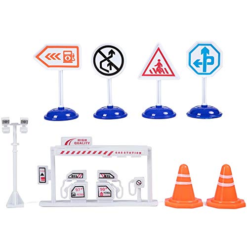 Kikioo Alloy Police Die Cast Cars Set Mini Pocket Size Models Play Vehículos Juguete para niños Niños Party Favors Cake Decorations Topper Regalo de cumpleaños, 4 pzas Set para niños niñas de edad 3 4