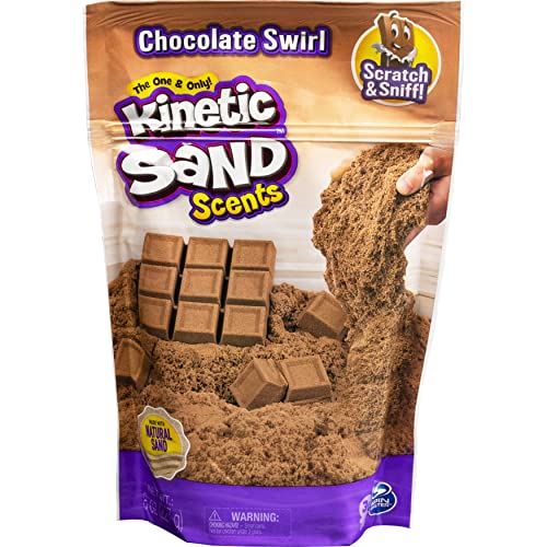 Kinetic Sand, 226g Scented, for Kids Aged 3 and Up (Assorted) Scents, 226 g de Arena cinética perfumada, para niños a Partir de 3 años (Surtido), Multicolor, (Spin Master 6053900)