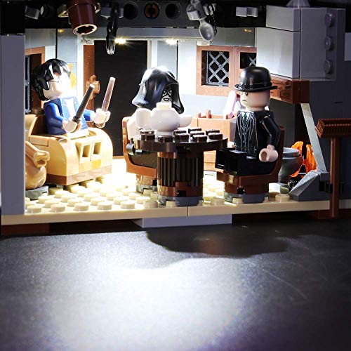 Kit de iluminación LED para Harry Potter Hagrid's Hut: Buckbeak's Rescue - Compatible con Lego 75947 Building Blocks Model- No incluye el juego Lego