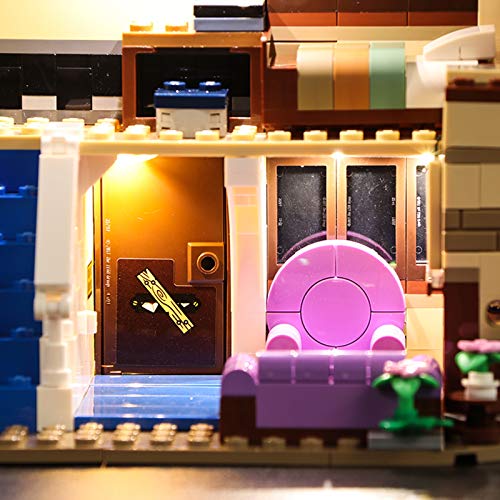 Kit De Iluminación Led para Lego Harry Potter Número 4 De Privet Drive, Compatible con Ladrillos De Construcción Lego Modelo 75968 (NO Incluido En El Modelo)