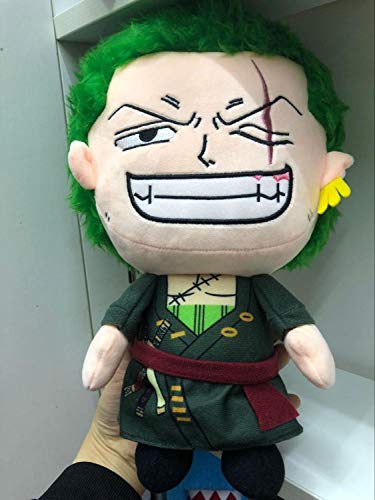 Ksydhwd Peluches 30 Cm Roronoa Zoro Figura Muñeco De Peluche Anime Figuras De Una Pieza Roronoa Zoro Y Sombrero De Paja Figuras De Luffy Juguetes De Peluche