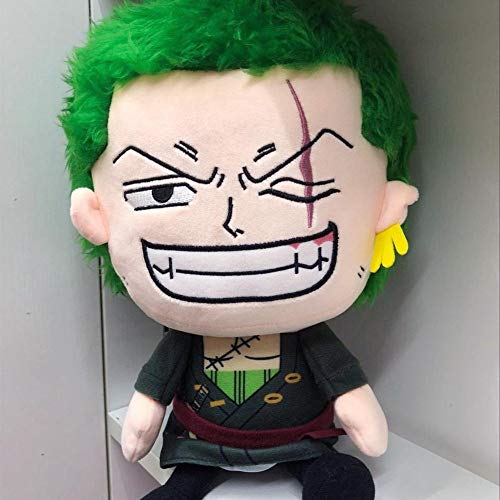 Ksydhwd Peluches 30 Cm Roronoa Zoro Figura Muñeco De Peluche Anime Figuras De Una Pieza Roronoa Zoro Y Sombrero De Paja Figuras De Luffy Juguetes De Peluche