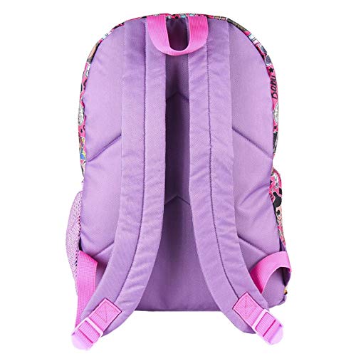 L O L Surprise! Mochila para Niñas, Mochila Escolar Grande, Bolso Infantil de Viaje Equipaje, Diseño Impresión Múltiple de Muñecas, Regalo para Niñas y Adolescentes!