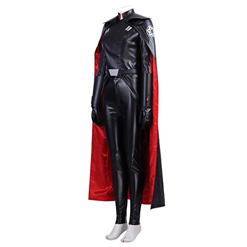 La guerra de las galaxias de vestuario segunda hermana ropa Cosplay Jedi: Fallen aficionados Orden juego película Carnaval Halloween Ropa Traje Capa personalización,No Boots-Woman/XL/173~177cm