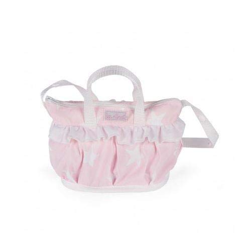 La Nina- Bolsa Peqeña Carlota (21X16X10 Cm) Canastilla Juguete, Color Rosa, 16 x 21 x 10 cm (60413)