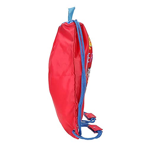 La Patrulla Canina Paw Patrol Forever Fun Bolsa de Merienda Rojo 27x34 cms Poliéster