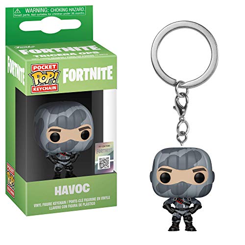 Last Level- Pocket Llavero Pop Fortnite. Havoc, Multicolor (Funko 1), Color, Modelo Surtido