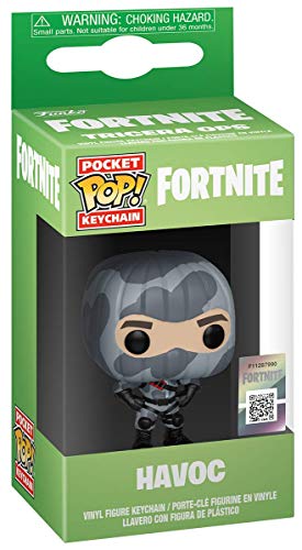 Last Level- Pocket Llavero Pop Fortnite. Havoc, Multicolor (Funko 1), Color, Modelo Surtido