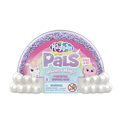 Learning Resources- Pack de 2 unidades de espuma de juegos con figuritas de los amigos Playfoam Pals Unicorn Magic (EI-1953) , color/modelo surtido