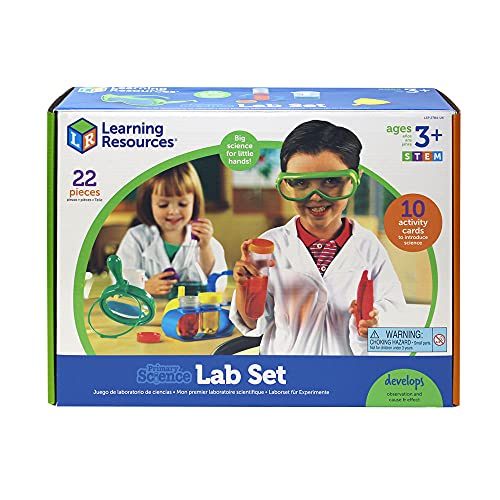 Learning Resources- Set de Laboratorio Primary Science, Color (LSP2784-UK)