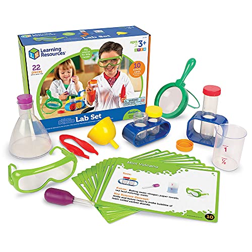 Learning Resources- Set de Laboratorio Primary Science, Color (LSP2784-UK)