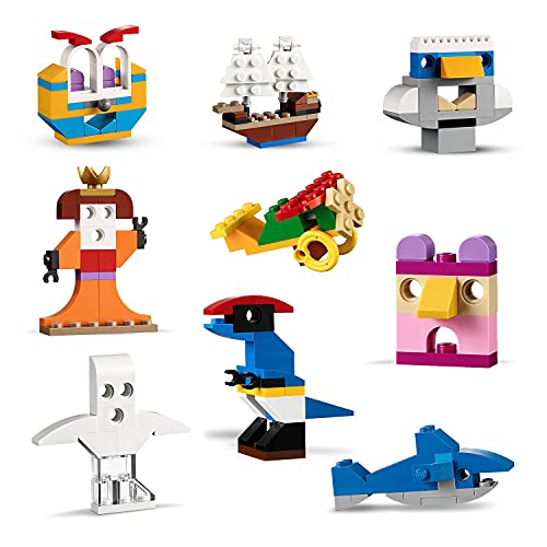 LEGO 11009 Classic Ladrillos y Luces, Juego de Construcción, Actividades Creativas para niños de +5 años