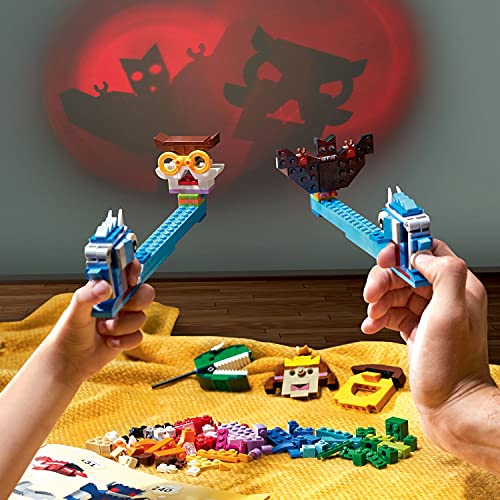 LEGO 11009 Classic Ladrillos y Luces, Juego de Construcción, Actividades Creativas para niños de +5 años