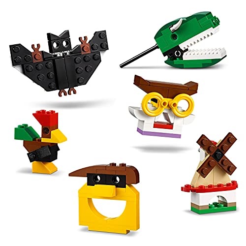 LEGO 11009 Classic Ladrillos y Luces, Juego de Construcción, Actividades Creativas para niños de +5 años