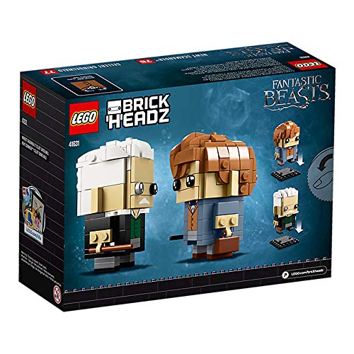 Lego 41631 BrickHeadz Harry Potter Newt Scamander y Gellert Grindelwald