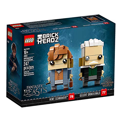 Lego 41631 BrickHeadz Harry Potter Newt Scamander y Gellert Grindelwald