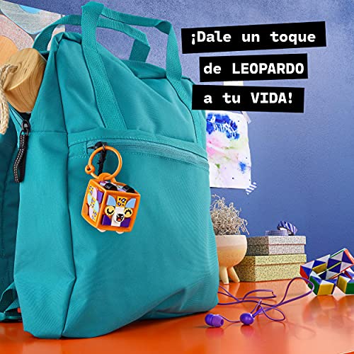 LEGO 41929 Dots Adorno para Mochila: Leopardo, Accesorio Personalizado, Juegos Creativos y Manualidades para Niños +6 Años