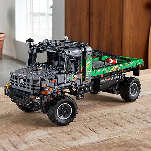 LEGO 42129 Technic Camión de Trial 4x4 Mercedes-Benz Zetros, Coche Radiocontrol Todoterreno de la Serie de Vehículos Controlada por App, Juguete para Niños