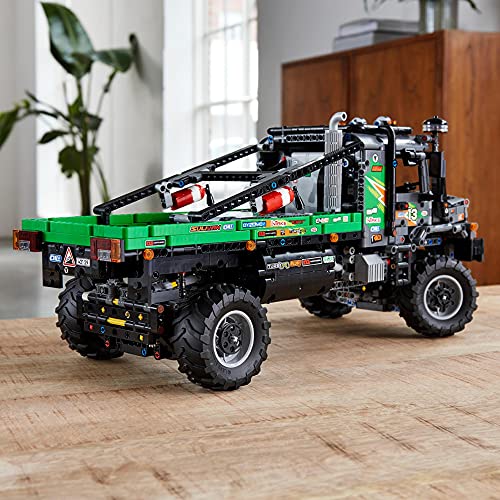 LEGO 42129 Technic Camión de Trial 4x4 Mercedes-Benz Zetros, Coche Radiocontrol Todoterreno de la Serie de Vehículos Controlada por App, Juguete para Niños