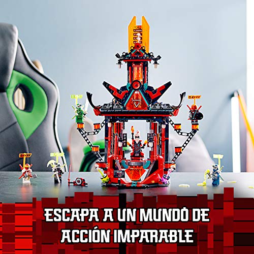 LEGO 71712 Ninjago Templo Imperial de la Locura, Juguete de Construcción para Niños de a Partir de 9 años con 6 Mini Figuras