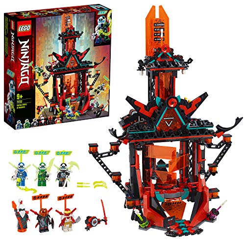 LEGO 71712 Ninjago Templo Imperial de la Locura, Juguete de Construcción para Niños de a Partir de 9 años con 6 Mini Figuras