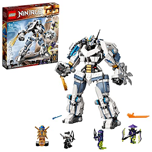 LEGO 71738 Ninjago Legacy 71738 Combate en el Titán Robot de Zane, Set de Construcción con Mini Figuras