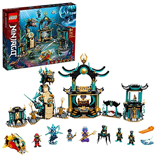 LEGO 71755 Ninjago Templo del Mar Infinito, Juguete de Construcción para Niños +9 Años con Mini Figuras de los Ninjas