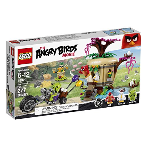 LEGO Angry Birds 75823 Bird Island Egg Heist Building Kit (277 Piece) by LEGO